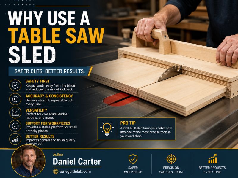 Why Use a Table Saw Sled?